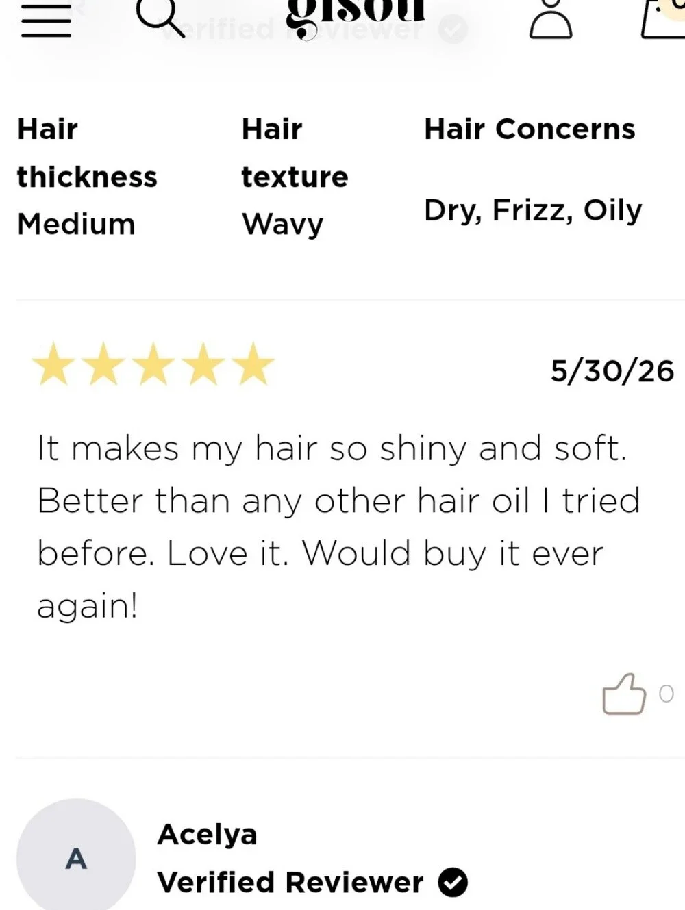 GISOU Honey Infused Hair Oil Shine Heat Protect Anti Frizz NEW 1.7 oz MSRP $46
